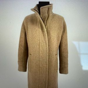J.Crew Cacoon Coat In Stadium Cloth by Nello Gori